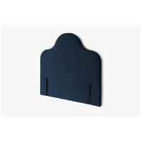 Letty tête de lit 140cm bleu saphir
