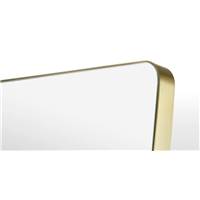 Arles miroir sur pieds laiton 48x160