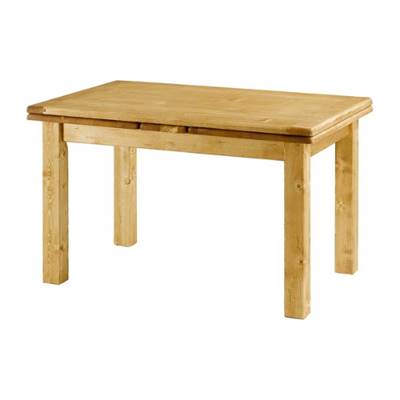 Oregon table à manger en pin massif 120-200cm avec 2 allonges
