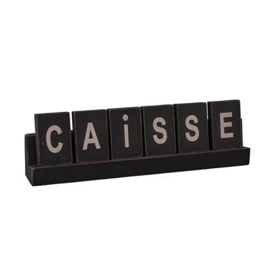 Mot Caisse à poser