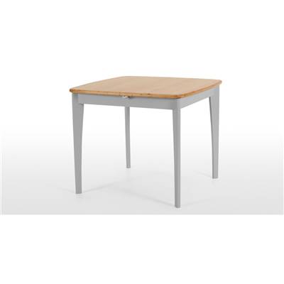 Monty table extensible 2 à 4 personnes chêne et fini gris