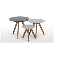 Orion tables d'appoints gris