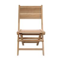 Isser chaise de jardin pliante en teck