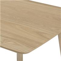 Erren table à manger rectangulaire en bois clair 6 personnes