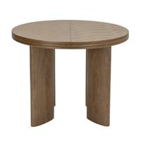 Ronda table à manger extensible en bois de noyer 4-8pers