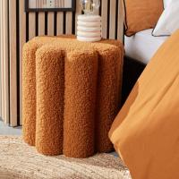 Moka pouf cannelé caramel