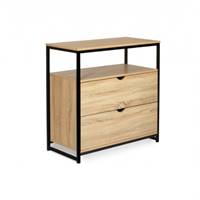 Misou commode 2 tiroirs et 1 étagère