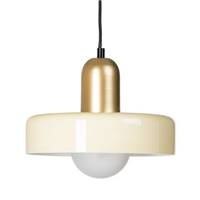 Fozar suspension en métal crème doré Ø25cm