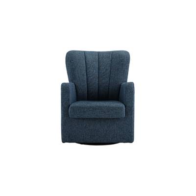 Micho fauteuil pivotant bleu