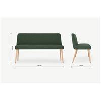 Adams banc vert darby
