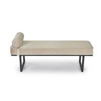 Claro banc velours taupe macadamia et noir