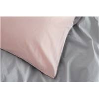 Solar parure de lit gris et rose 200x200