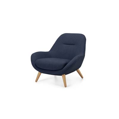 Karmello fauteuil bleu colbat