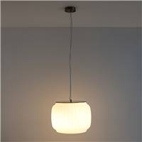 Papeete suspension en opaline blanche