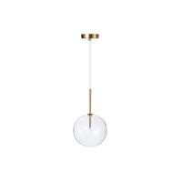 Movado suspension métal doré et sphère transparente 20