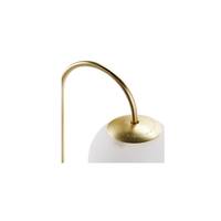 Manisa lampe de table laiton et opaline