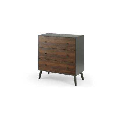 Larsen commode noyer et gris