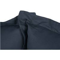 Barbe canapé convertibles lin bleu nuit