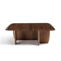 Reha table basse XL noyer