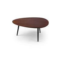 Kraft table basse en placage de noyer
