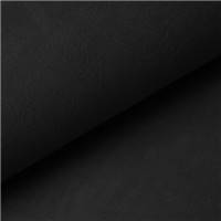 Ralia table basse rectangulaire en velours noir avec plateau en verre