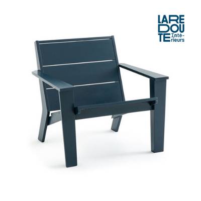 Zéphir fauteuil acacia bleu paon