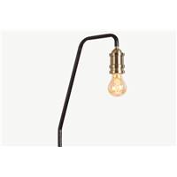 Starkey lampadaire noir et laiton