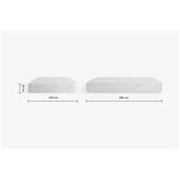 Malmeo matelas ressorts mi-ferme 140x200