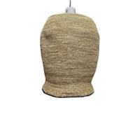 Milda moyenne suspension en jute naturelle liser noir 45