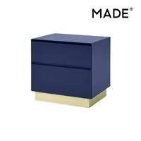 Elsdon table de chevet bleu
