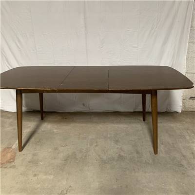 Deauville table à manger extensibles chêne foncé teinté