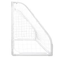 But cage de foot en PVC avec filet , blanc L365