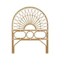 Boho tête de lit 90m en rotin naturel