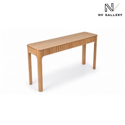 Rivelle console en bois de chêne naturel L95cm