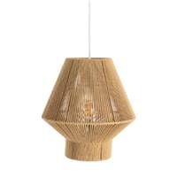 Razzo suspension en corde de papier naturel H26cm