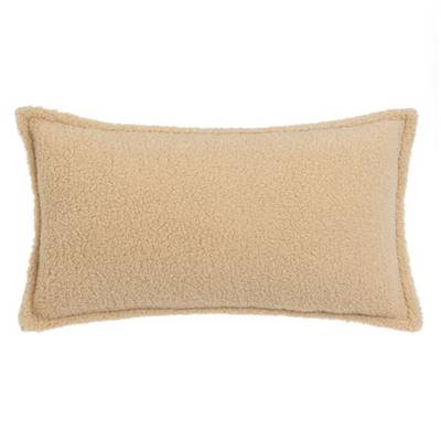 Cozy coussin en polyester beige 50x30