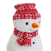 Snow butoir de porte bonhomme de neige bonnet rouge