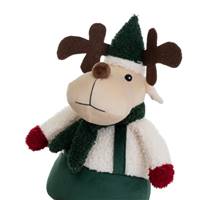 Rudolphe butoir de porte renne vert