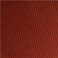 Merely coussin en velours côtelé marron terre 45x45