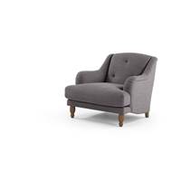 Ariana fauteuil gris graphite