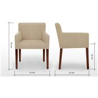 Wilton chaise beige biscuit