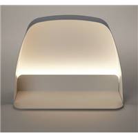 Kurby lampe nomade en métal blanc rechargeable