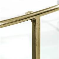 Bysil table basse ronde verre trempé