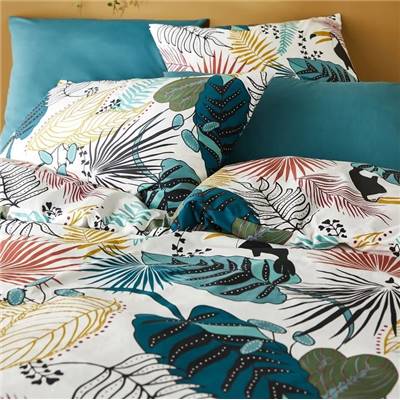 Gwen housse de couette percale coton 260x240