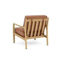 Louvin fauteuil cuir marron