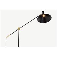 Oglivy lampadaire métal noir