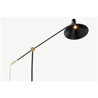 Ogilvy lampadaire métal noir