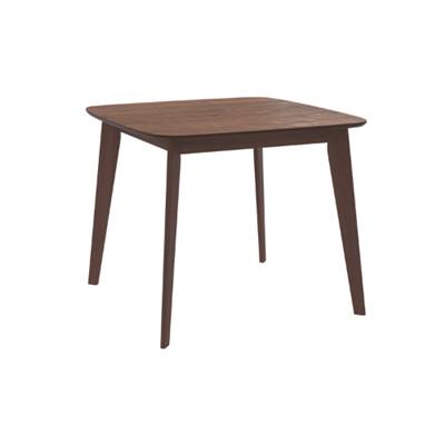 Briana table à manger en bois foncé 4 personnes