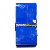 Indonesia meuble 2 portes metalik orange