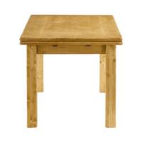 Oregon table à manger en pin massif 120-200cm avec 2 allonges